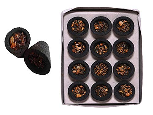 YTM YTM 36 pcs Special Pure Loban Guggal Dhoop Cup Natural Sambrani Dhoop Cup  - Image 2