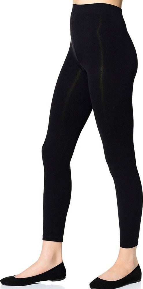 Tutku Women Black Thermal Winter Underwear Leggings Bottom 3 Pieces  - Image 1