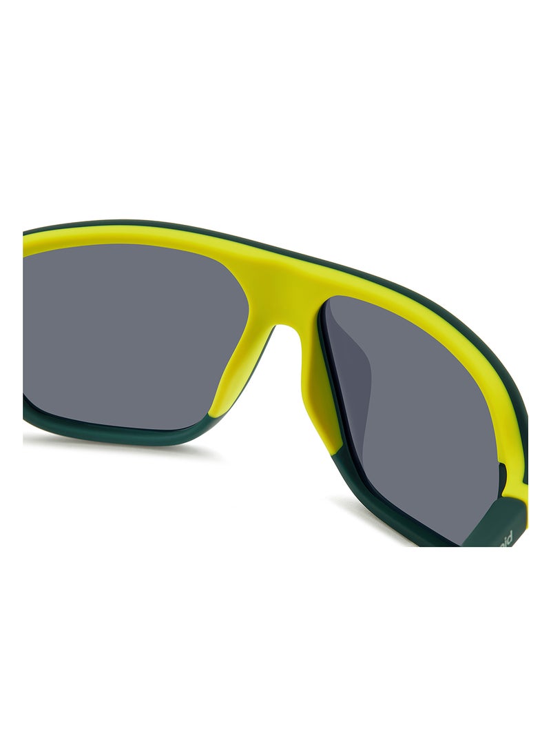 Polaroid Unisex Polarized Rectangular Sunglasses - Pld 2152/S Green Millimeter - Lens Size: 59 Mm  - Image 5