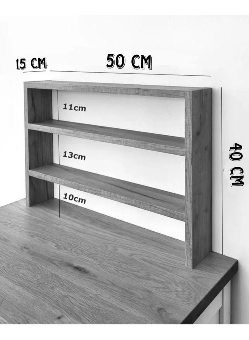 Generic Organizer for cups, kitchen utensils and decorations, suitable for the coffee corner or kitchen - Beige  - Image 4