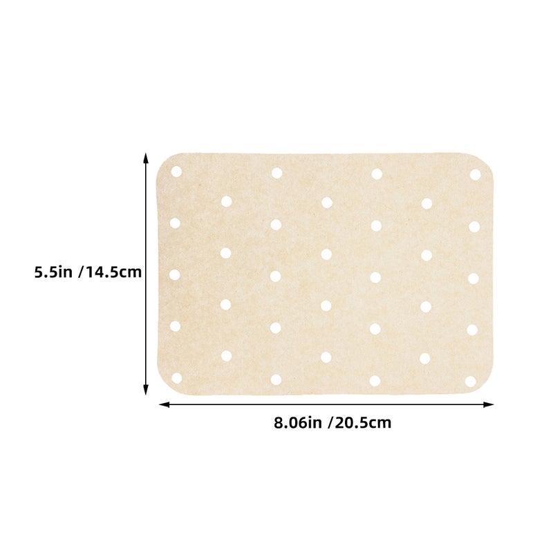 360PCS Air Fryer Pad: Non-Stick Disposable Oil-Absorbing Baking Liner Sheets - High-Temperature Resistant Paper for Air Fryer Oven Toaster - Image 5