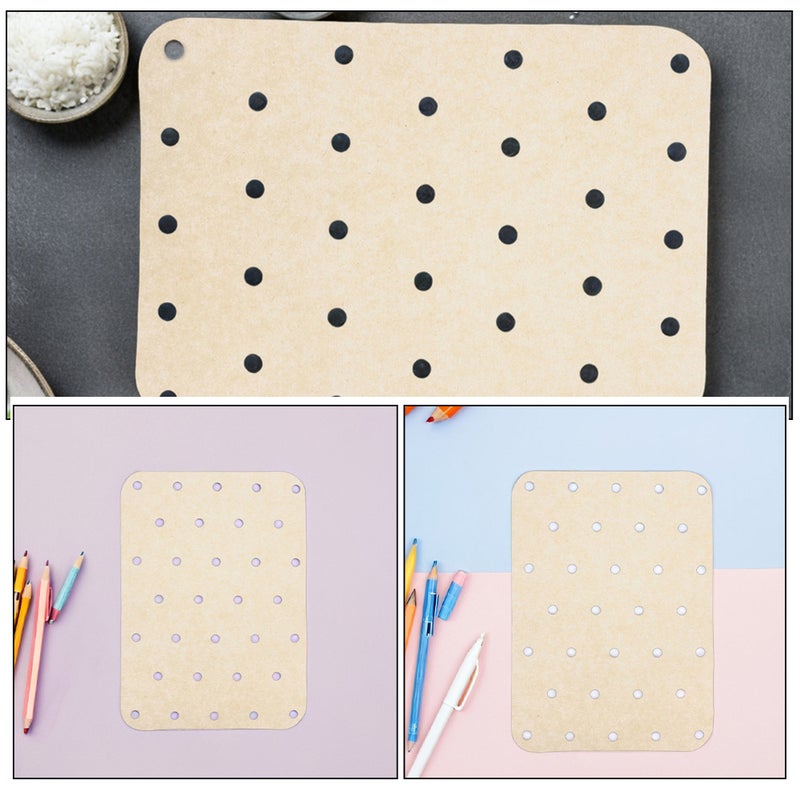 360PCS Air Fryer Pad: Non-Stick Disposable Oil-Absorbing Baking Liner Sheets - High-Temperature Resistant Paper for Air Fryer Oven Toaster - Image 4