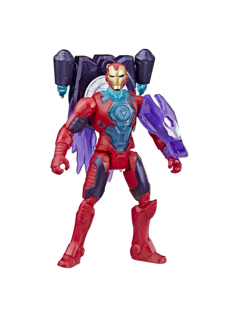 AVENGERS Marvel Avengers VenomVersus Epic World of Action Anti-Venom Iron Man Figure with Battle Gear Accessories, 4-Inch (10 cm) Super Hero Toys, Kids Ages 4+ - Image 2