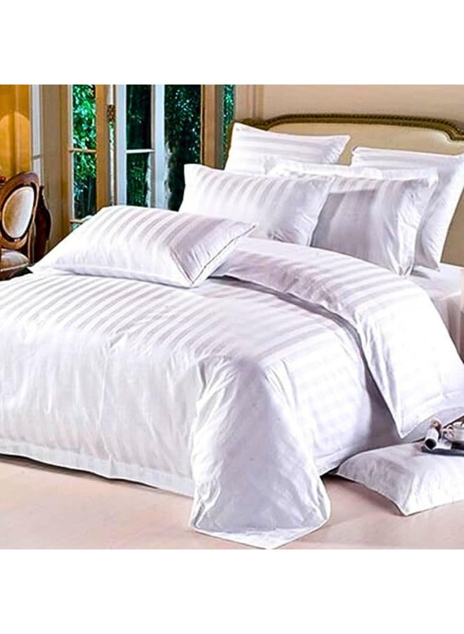 MOONCEE مجموعة ملاءات سرير كينغ سايز 6 قطع من موونسي مع غطاء لحاف 220x240 ميكروفايبر - Image 1
