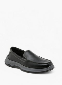 DUCHINI Men's Textured Slip-On Mocassins  - Image 2