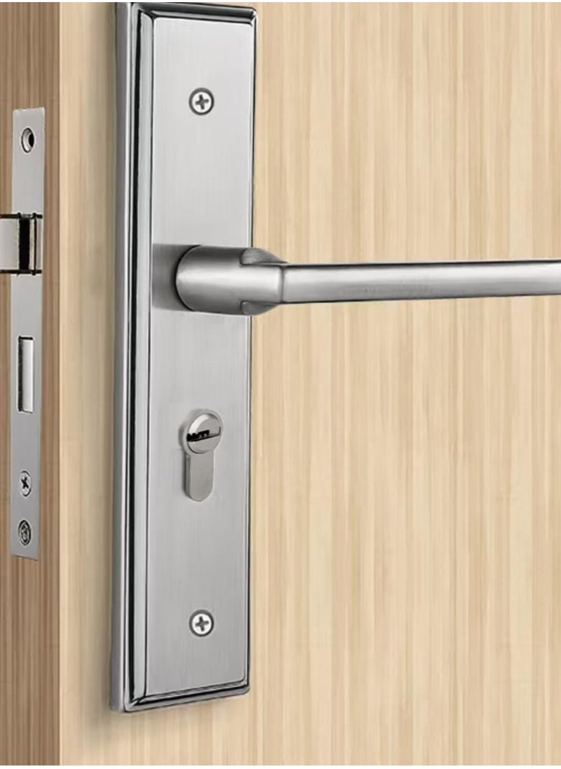 Midwest 90 mm (45/45) anti-snap Euro door cylinder, high security 6-pin, brass body, stainless steel reinforced anti-drill, anti-pick, anti-bump cylinder with 5 keys  - Image 3
