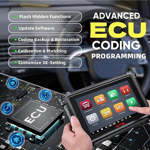 Autel MaxiSys MS909CV 2025 Top Heavy Duty Truck Scanner for Semi Commercial Cars, Upgrade of MS908CV with Intelligent Diagnosis, 48+ Services J2534 ECU Reprogramming & Coding Active Test Topology 2.0 - Image 4