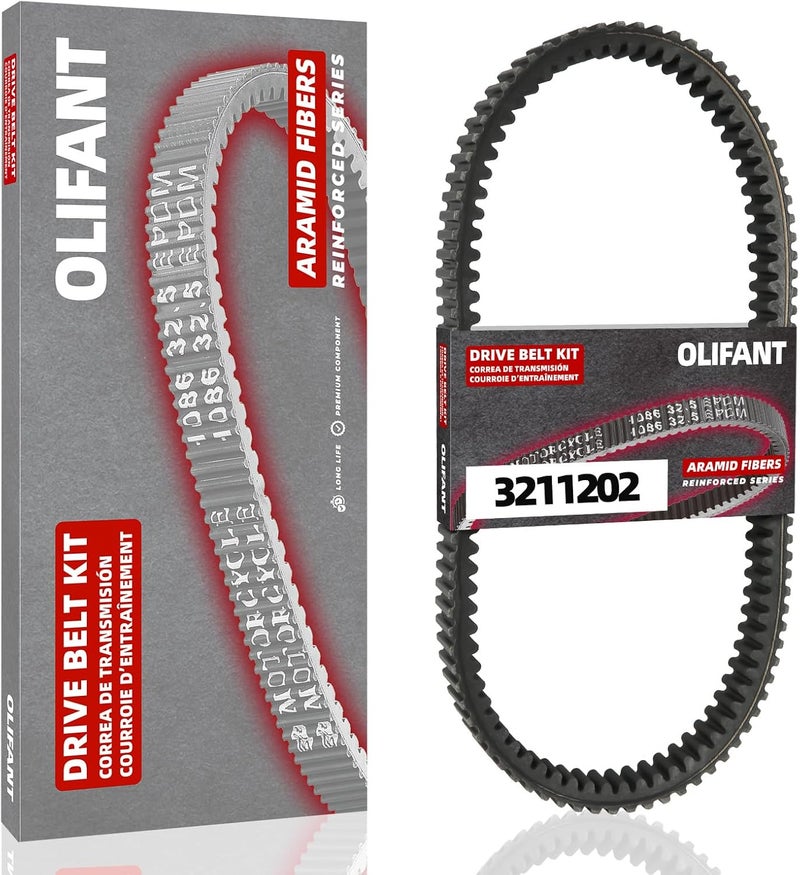 OLIFANT Drive Belt Kit for Polaris RZR Pro XP, XP4, RS1, Turbo, and Pro XD - Image 1