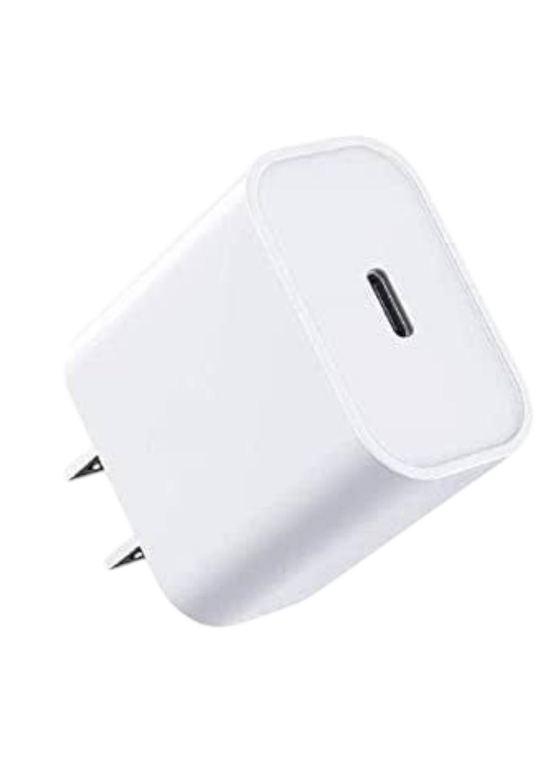 20W USB-C 2-Pin Power Adapter White
