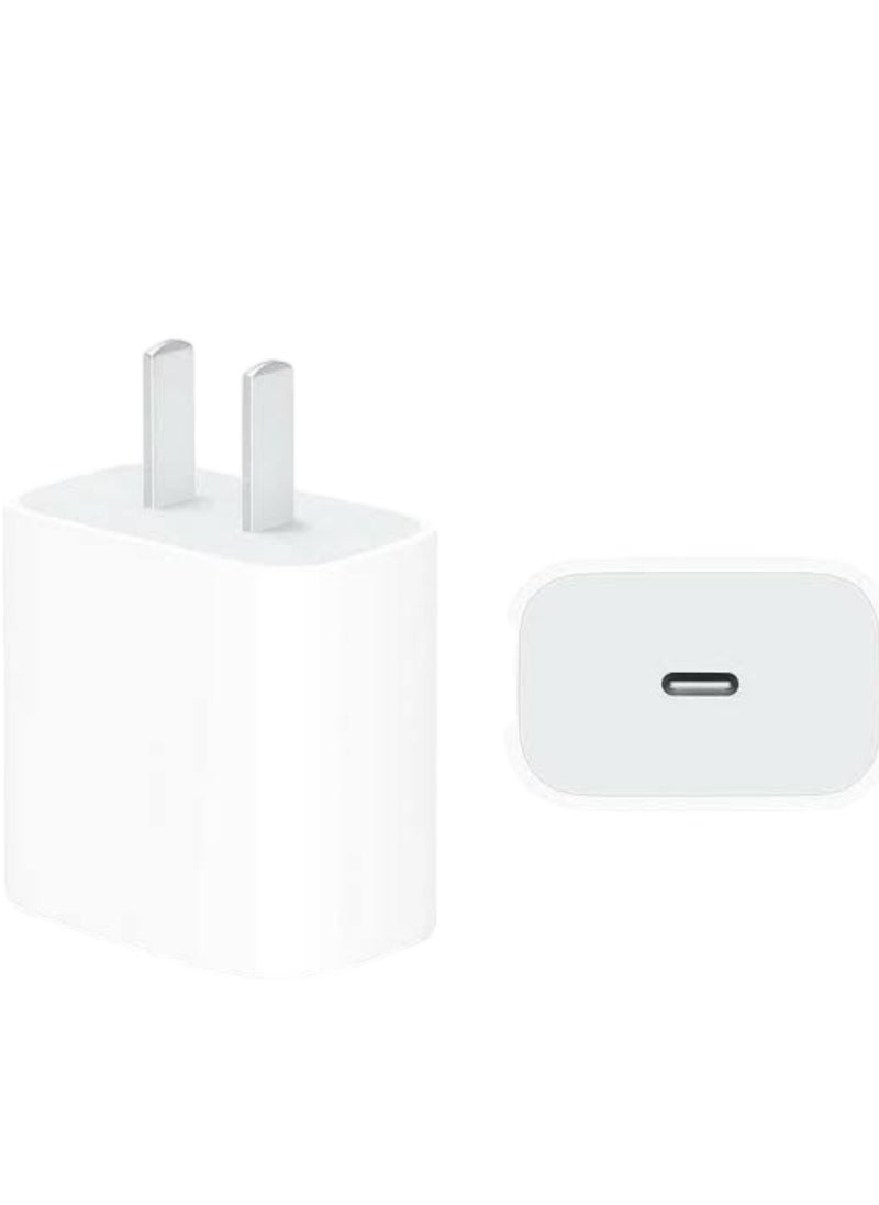 20W USB-C 2-Pin Power Adapter White