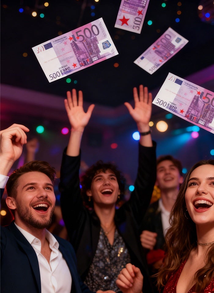 MissTiara 1000 Pieces Play Money for Kids Prop Money €500 Banknote Replica Magician Porp,Movie Props Assorted - Image 5