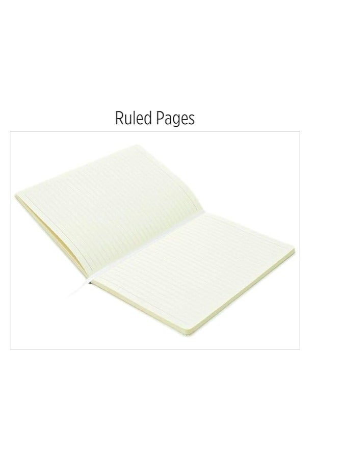 A5 White Notebook - Premium Lined/Blank Pages for Office, School, and Personal Use - Image 2