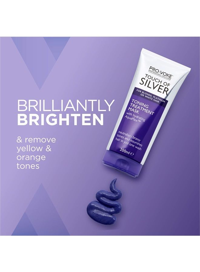 PRO:VOKE ProVoke Toning Treatment Mask for Blonde, Platinum, White or Grey Hair - 200 ml - Image 2