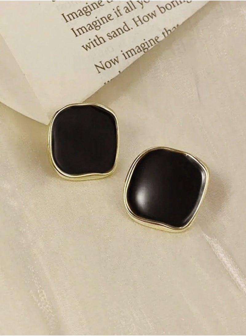 Vintage-Style Elegant Cube Earrings (1 Pair) - Image 5