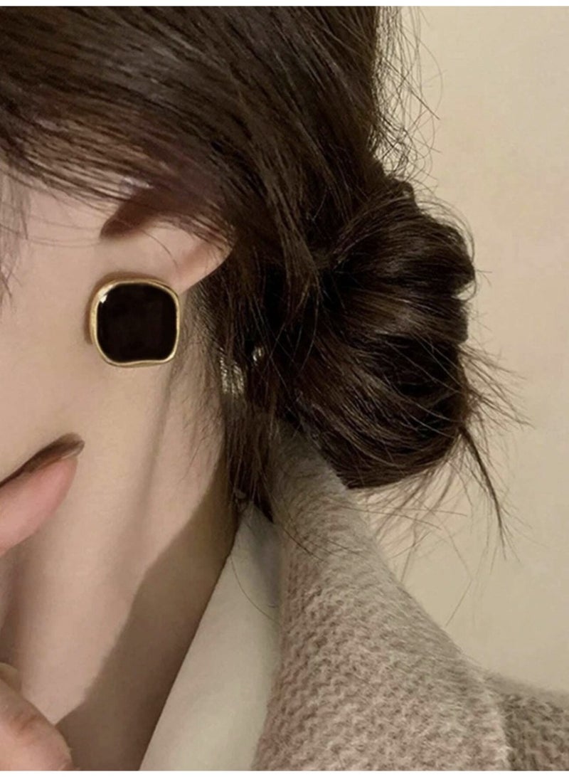 Vintage-Style Elegant Cube Earrings (1 Pair) - Image 3