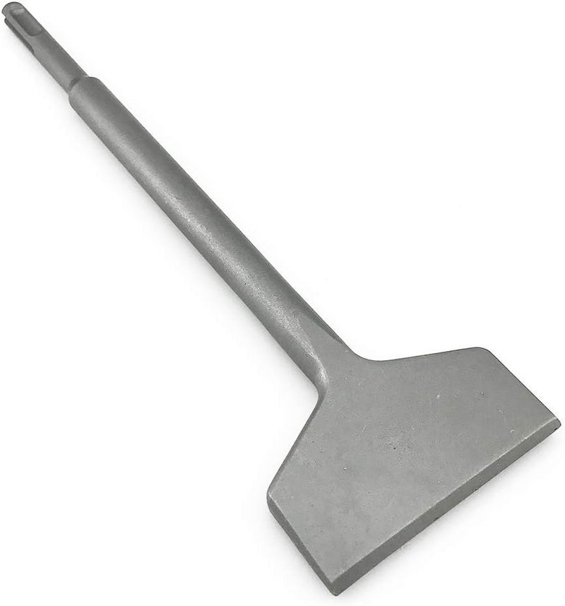 SPKLINE 3 Inch Wide Tile & Thinset Scaling Chisel SDS-Plus Shank 3" x 10" Thinset Scraper Wall and Floor Scraper Works with All Brands of SDS-Plus Rotary Hammers and Demolition Hammers - Image 1