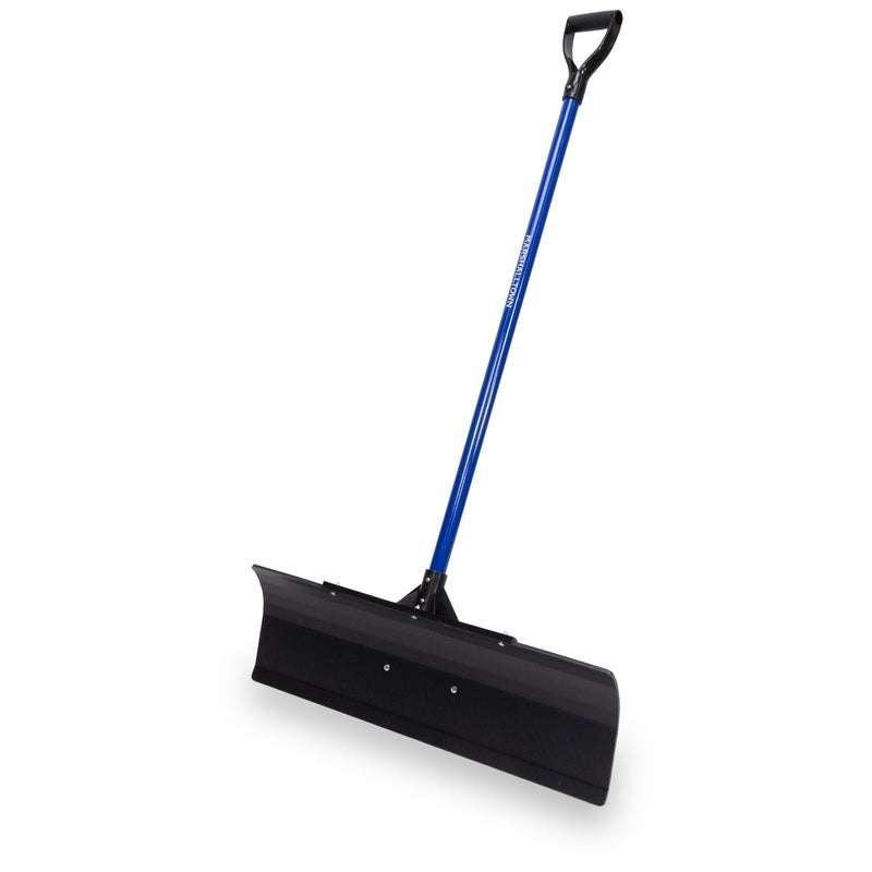 Marshalltown Polar Pusher 30 Inch Snow Pusher Shovel, Lightweight Non-Stick UHMW Makes Plowing Snow Easy, Made in The USA, SNOWP30 - Image 1