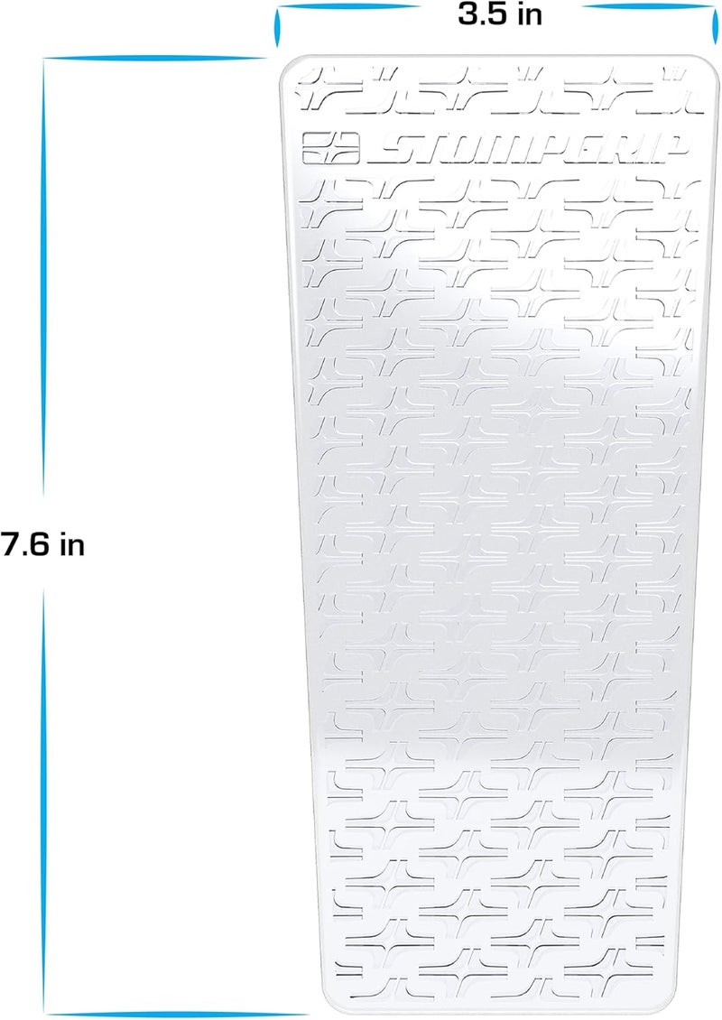 STOMPGRIP Motorcycle Center Tank Pad Protector - Universal Fit - Pint - Icon Clear - Image 3