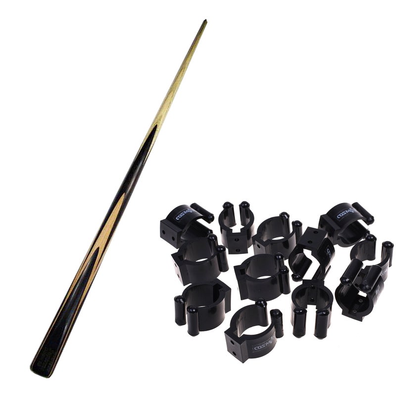 Cosmos Billiards Snooker Cue Locating Clip Holder for Pool Cue Racks, 12 Pieces - Image 3