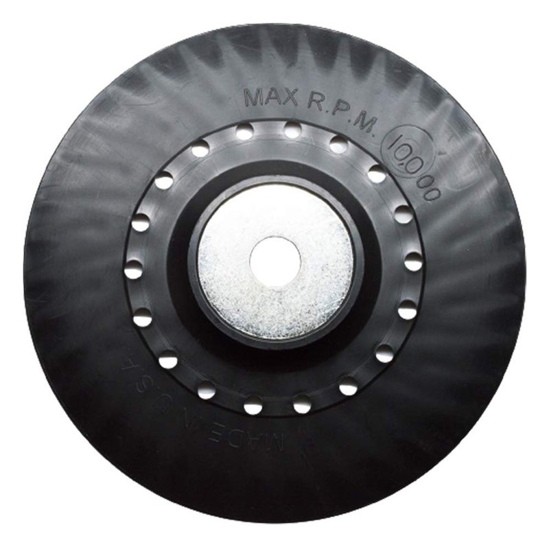 Benchmark Abrasives 7 Inch Sanding Disc Backing Pads, Resin Fiber Disc Polishing Pad for Grinding, Sanding, Stripping on Wood, Metal, 7/8" Arbor - Angle Grinder Attachments - Grinder Sanding Pad - Image 2