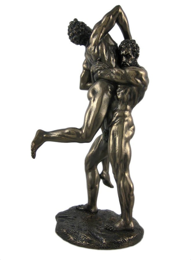Design Toscano US Hercules and Anteus Bronze Finish Statue Greek Myth - Image 1