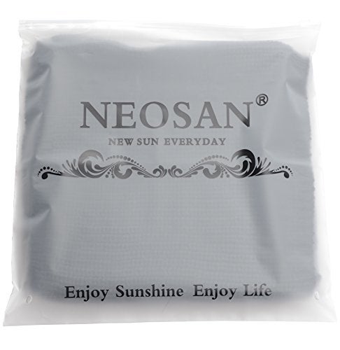 NEOSAN Womens Thick Ribbed Knit Winter Infinity Circle Loop Scarf Dark Grey - Image 4