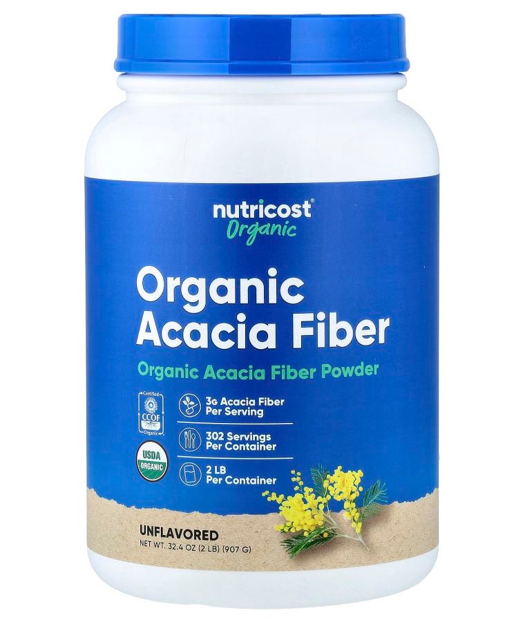 Organic Acacia Fiber Powder Unflavored 32.4 oz (907 g)
