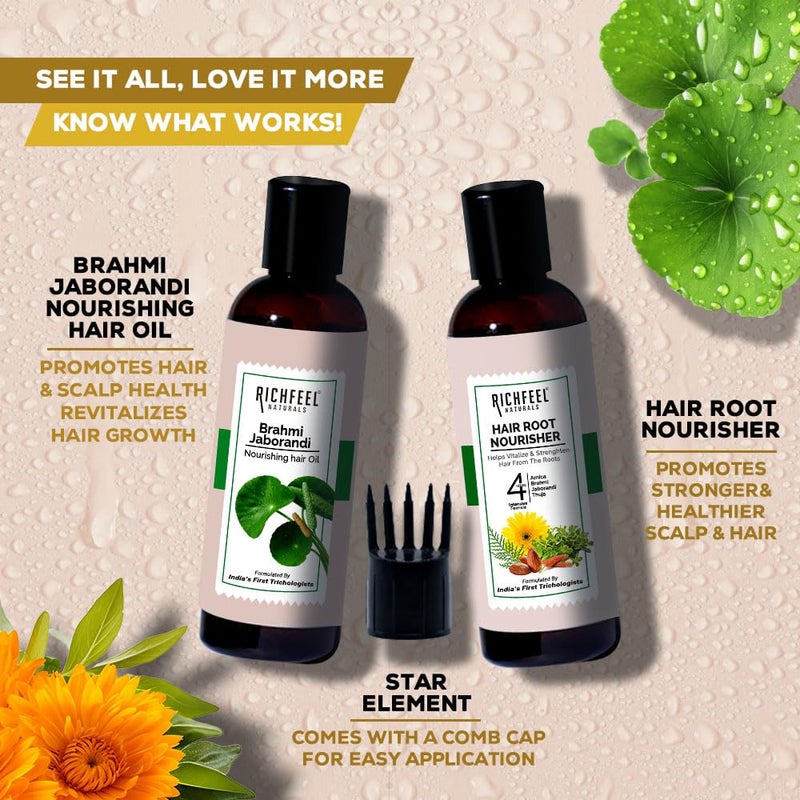 Richfeel Arnica Brahmi Hair Power Duo Kit - Image 3