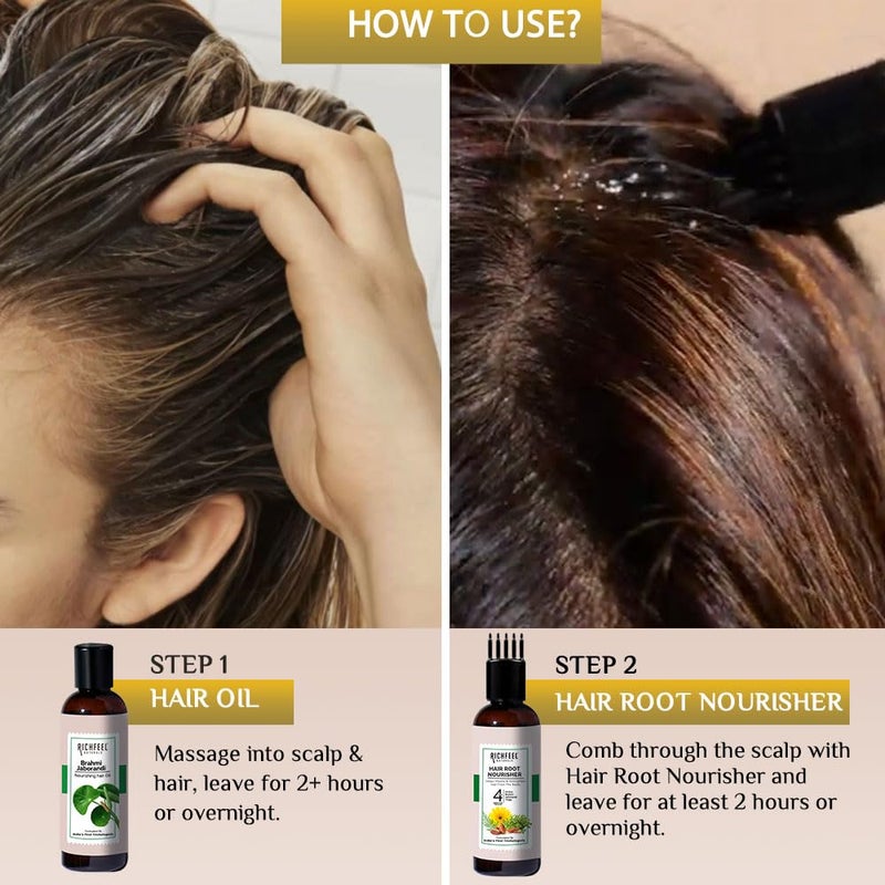Richfeel Arnica Brahmi Hair Power Duo Kit - Image 5