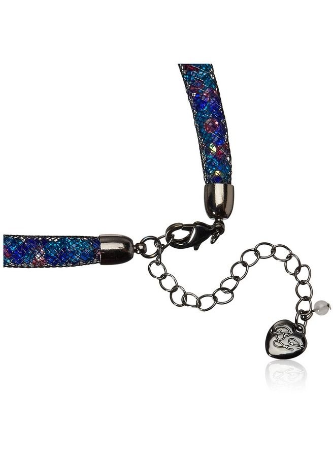 Betsey Johnson "Dark Shadows" Mesh Bow Necklace One Size - Image 2