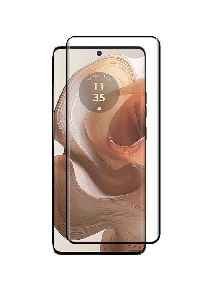 general 2+2 Pack Screen Protector with Camera Lens Protector Compatible with Motorola Edge 50 Ultra 5G,Full Coverage Tempered Glass Film For Edge 50 Ultra - Image 2