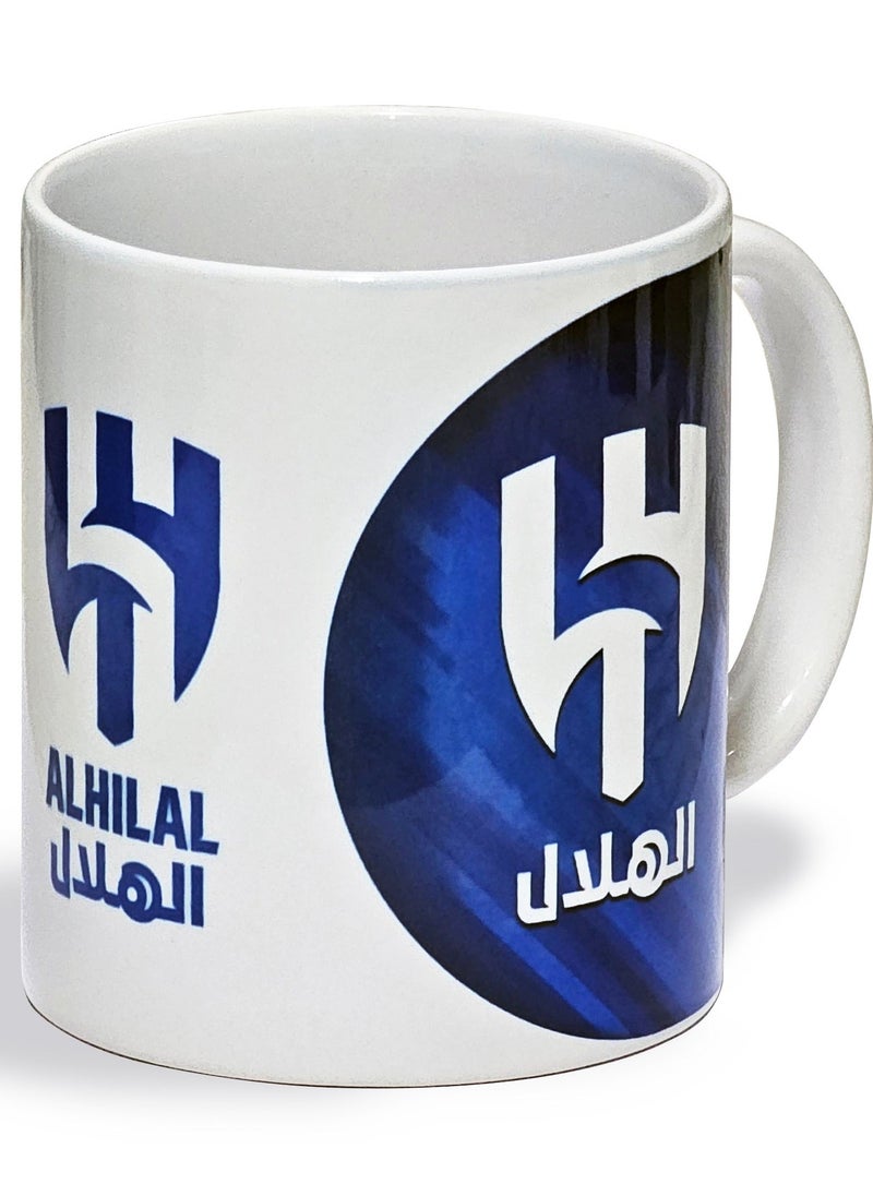 Generic - A ceramic cup printed with the Al Hilal Saudi Club logo Blue Dreams Cup - Image 1