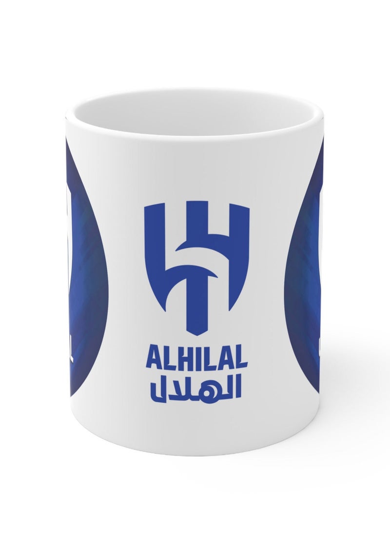 Generic - A ceramic cup printed with the Al Hilal Saudi Club logo Blue Dreams Cup - Image 1