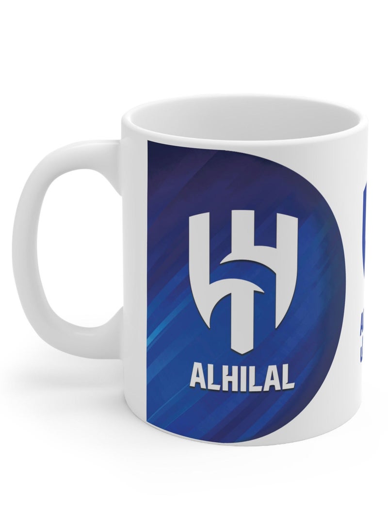 Generic - A ceramic cup printed with the Al Hilal Saudi Club logo Blue Dreams Cup - Image 1