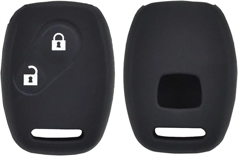 QASULER Silicone Key Fob Cover for Honda Models - Image 1