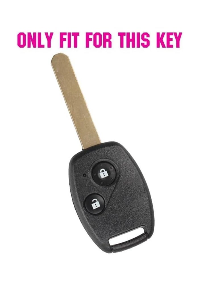 QASULER Silicone Key Fob Cover for Honda Models - Image 2