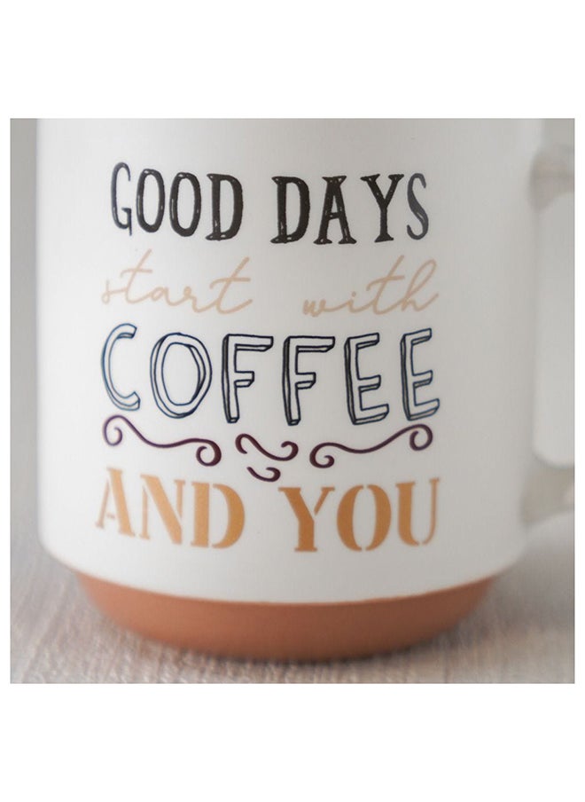 DANUBE HOME Danube Essential 2 Piece New Bone China Mug Set Black 410Ml L 8.7 x W 5.9 x H 9.9 Cm  - Image 5