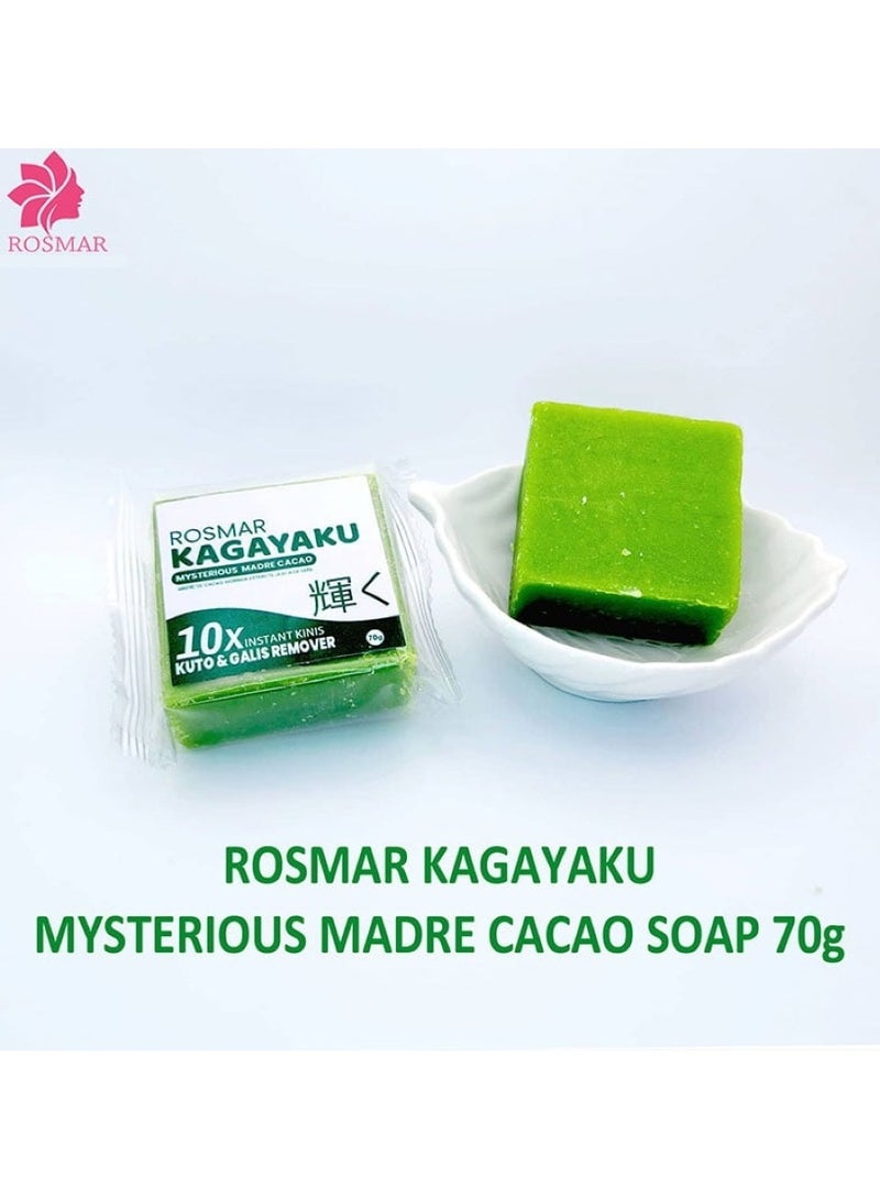 ROSMAR Kagayaku Mysterious Madre Cacao Soap 70 G - Image 2