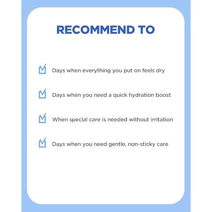 WELLAGE Real Hyaluronic Blue Ampoule Face Mask - Korean Hydratig Mask Moisture Boost with 10,000ppm Ultra-Low Molecular Hyaluronic Acid - Soft Vegan Cashmere Sheet for Sensitive Skin, 5 Sheets - Image 5