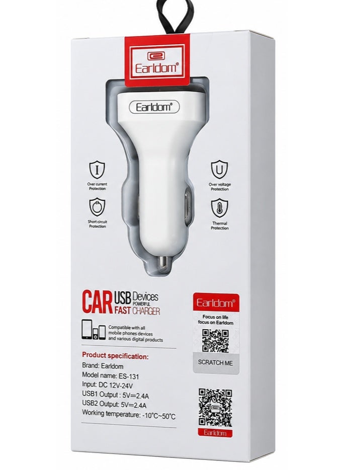 Earldom Car USB Fast Charger - Image 2