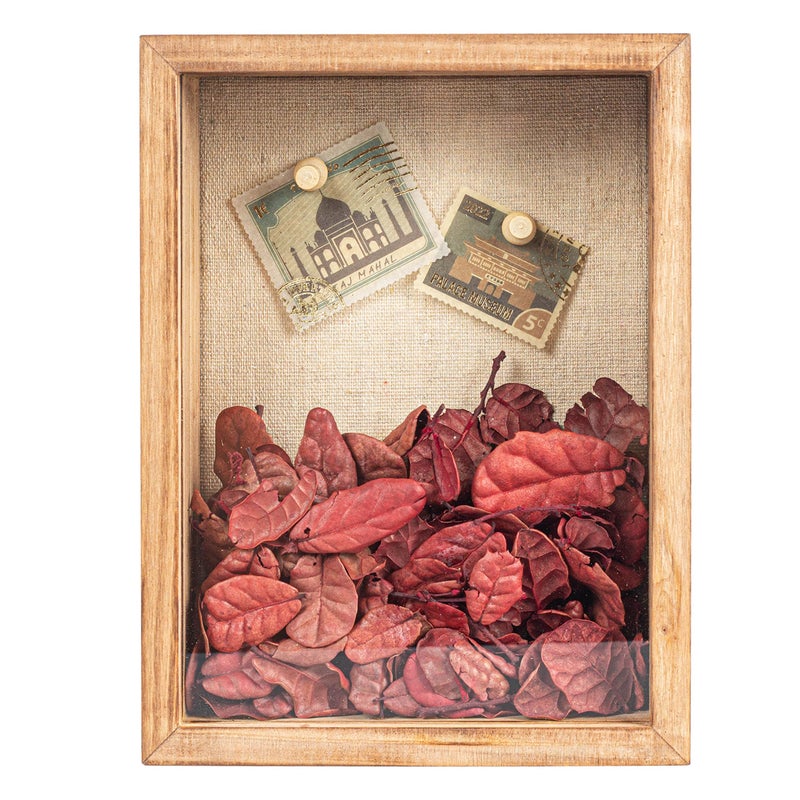 Increased Fire Shadow Box Frame 6x8 Shadow Box Display Case with Linen Back of Awards Memorabilia Flower, Pictures, Keepsakesã€Bouquetã€Medals and More Photos Memory Box - Image 2