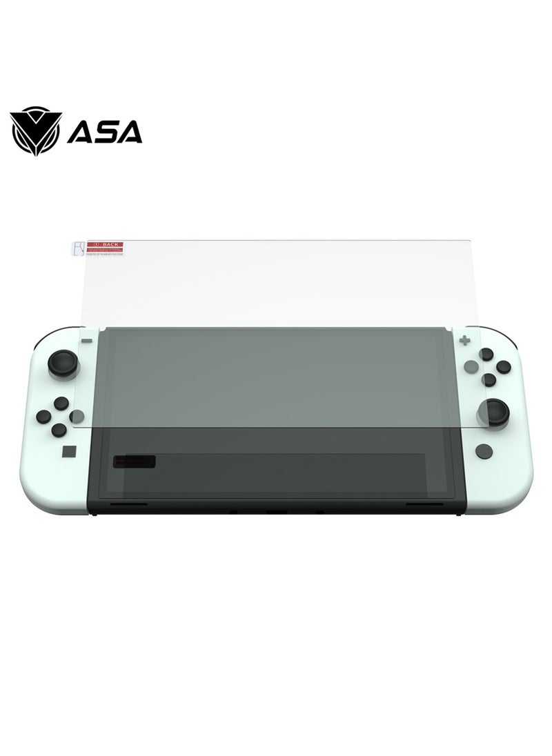 ASA Screen Protector Tempered Film Glass for Nintendo Switch OLED  - Image 2