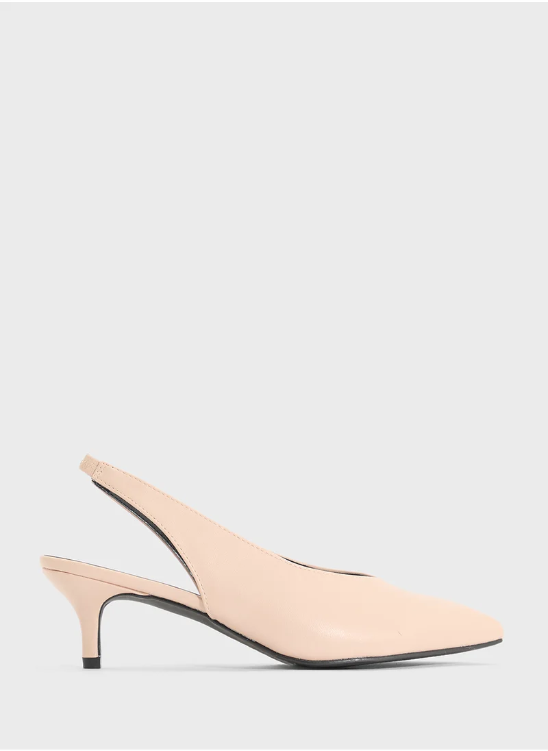 ELLA Sling-Back Pointed Fashion Pump