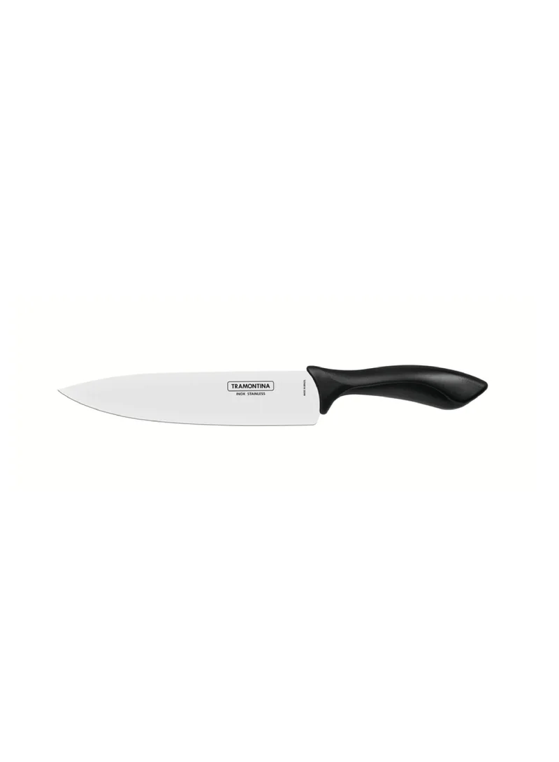 ترامونتينا Tramontina Affilata 8 Inches Chef Knife with Stainless Steel Blade and Black Polypropylene Handle