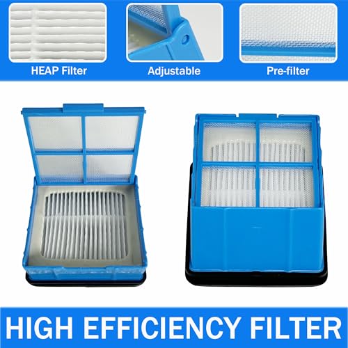 CleanCrafter Replacement Parts Kit for Bissell Crosswave Omniforce/OmniFind | Compatible with Bissell Vacuum Models: Omniforce (3882/3883) & OmniFind (3967F/3970F) (2 Brushes + 2 Filters) - Image 4