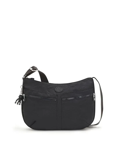 كيبلينغ Medium Crossbody Female Black Noir Izellah