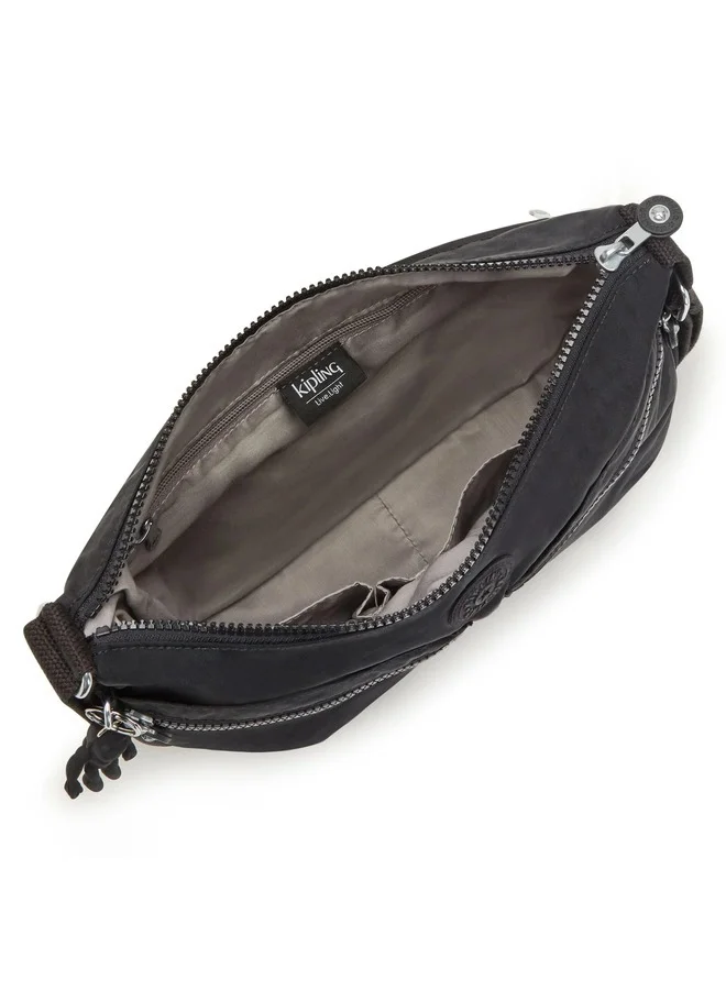 كيبلينغ Medium Crossbody Female Black Noir Izellah
