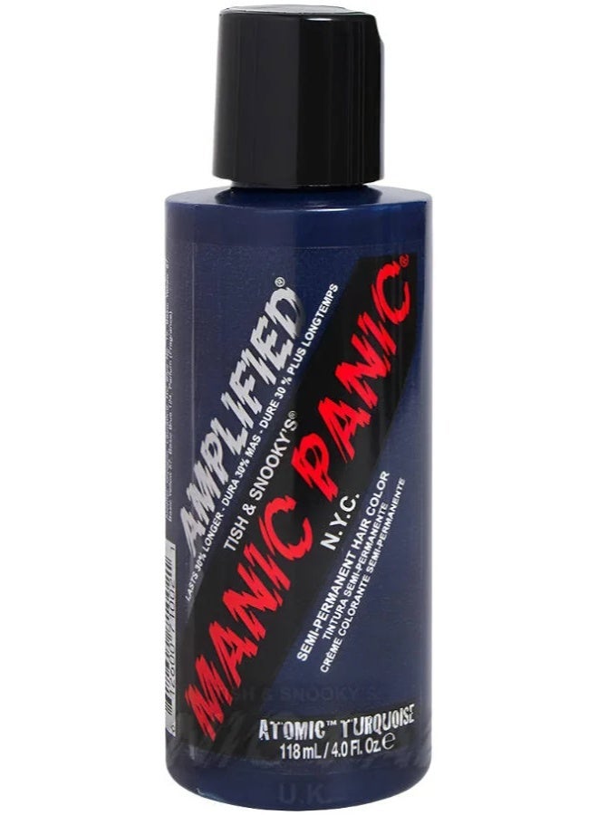 Manic Panic Amplified Semi-Permanent Hair Color Atomic Turquoise 118ml - Image 1
