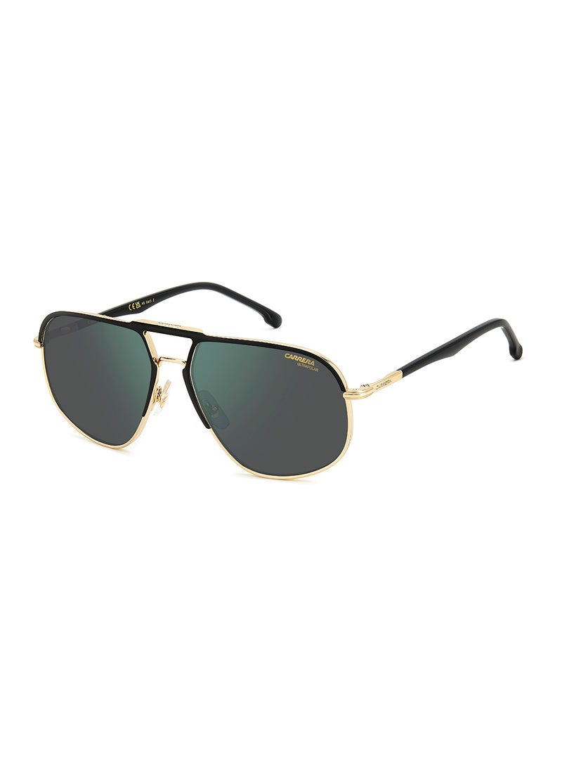 Men's Polarized Navigator Sunglasses - Carrera 318/S Black Millimeter - Lens Size: 60 Mm
