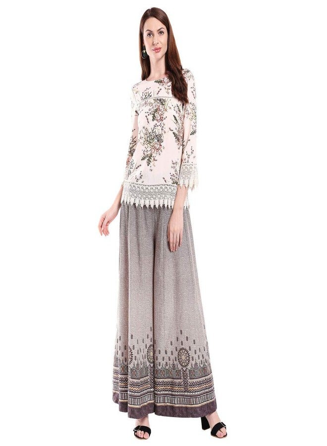 BIBA Women Printed Relaxed Mix and Match(MUD RESI15529_Sand Brown_L) - Image 4